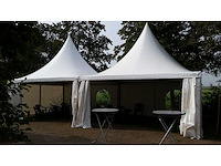 Röder - es64 - puntdak - pagode röder tent 5x5 (4x) - afbeelding 3 van  4