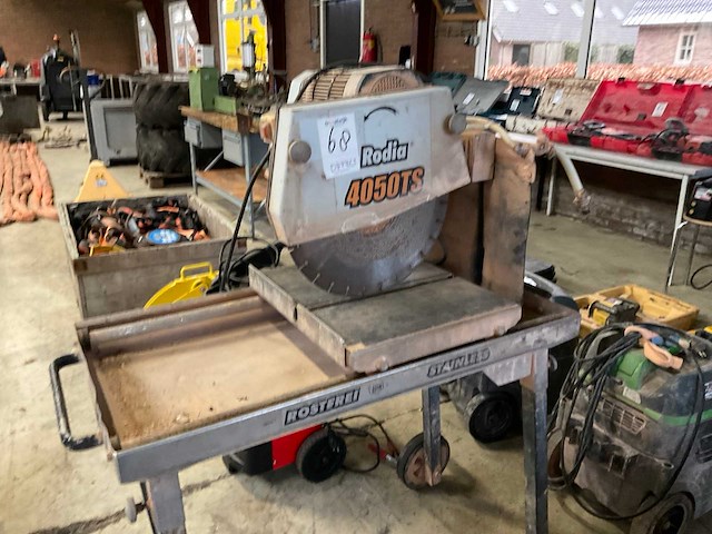 Rodia 4050ts steenzaagmachine - afbeelding 2 van  5