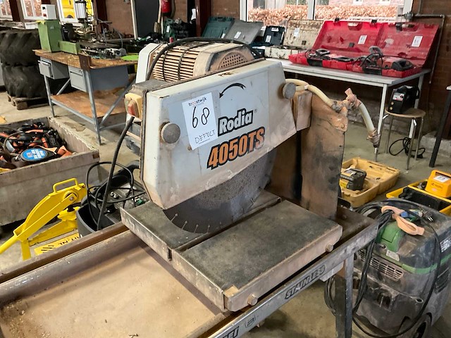 Rodia 4050ts steenzaagmachine - afbeelding 3 van  5