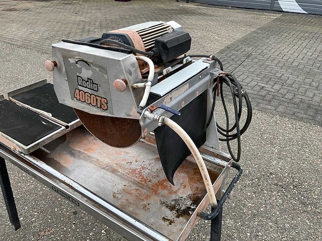 Rodia 4060ts steenzaagmachine - afbeelding 2 van  2