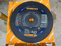 Rodius ksm alphaline slijpschijf (50x) - afbeelding 2 van  3