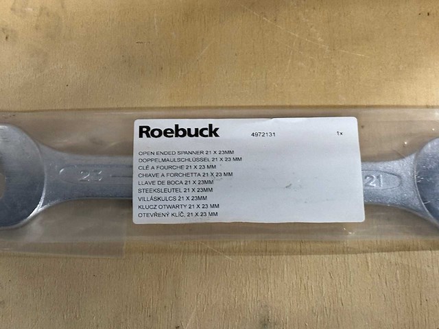 Roebuck - partij steeksleutels 21x23mm (110x) - afbeelding 3 van  6