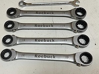 Roebuck bahco diverse steek en ringsleutels (28x) - afbeelding 6 van  17
