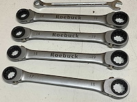 Roebuck bahco diverse steek en ringsleutels (28x) - afbeelding 8 van  17