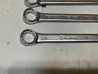 Roebuck bahco diverse steek en ringsleutels (28x) - afbeelding 16 van  17