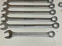Roebuck diverse steeksleutels (16x) - afbeelding 5 van  9