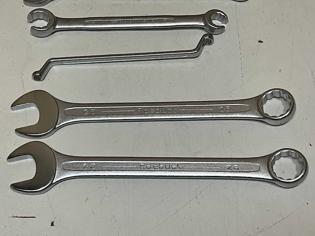 Roebuck diverse steeksleutels (16x) - afbeelding 6 van  9