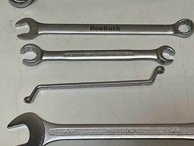 Roebuck diverse steeksleutels (16x) - afbeelding 7 van  9