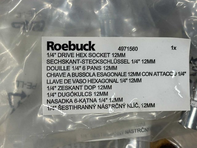 Roebuck / gedore - partij mix doppen & adapters - afbeelding 5 van  8