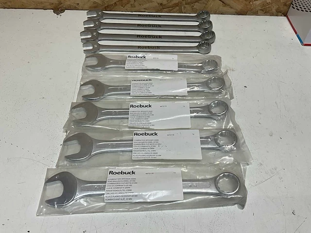 Roebuck steeksleutels (9x) - afbeelding 2 van  8