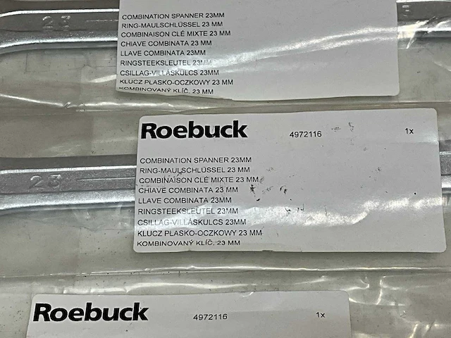 Roebuck steeksleutels (9x) - afbeelding 1 van  8