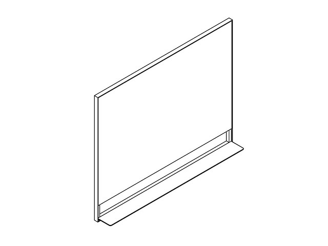 Roelens design - planchet - spiegel 100x80cm (2x) - afbeelding 2 van  3
