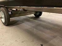 Roestvaststaal magazijnwagen - afbeelding 4 van  5