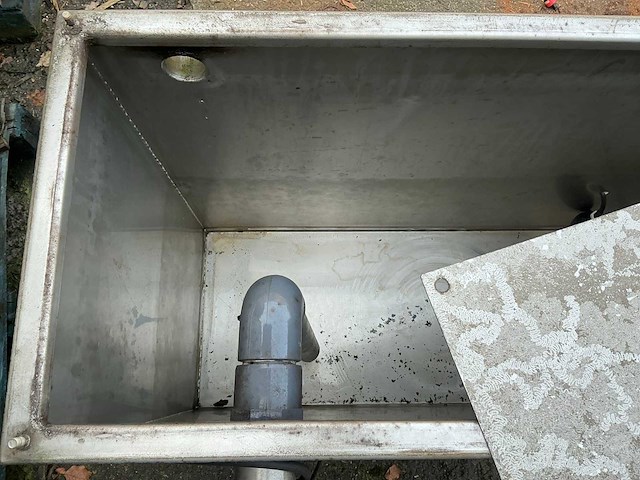 Roestvaststalen opslagtank met vlotter - afbeelding 4 van  5