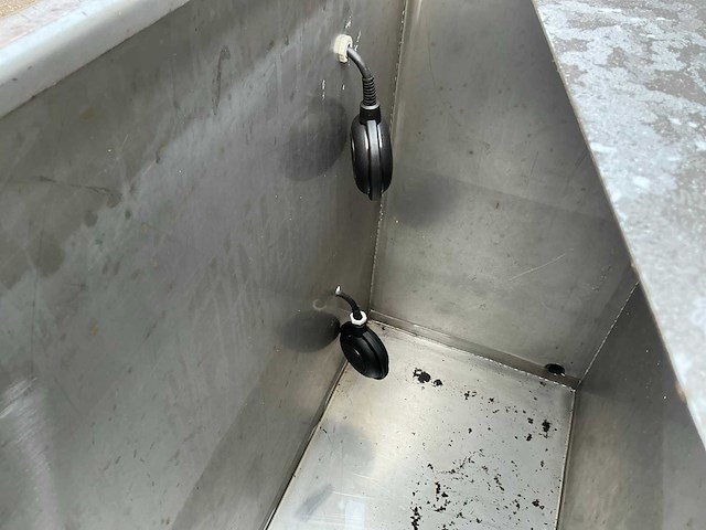 Roestvaststalen opslagtank met vlotter - afbeelding 5 van  5