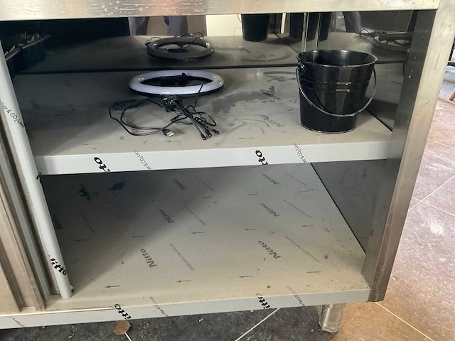 Roestvaststalen werktafel - afbeelding 5 van  5