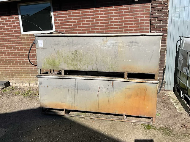 Roestvrijstalen bak (2x) - afbeelding 1 van  5