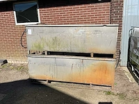Roestvrijstalen bak (2x)