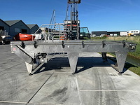Roestvrijstalen modulaire bandtransportband - afbeelding 3 van  7