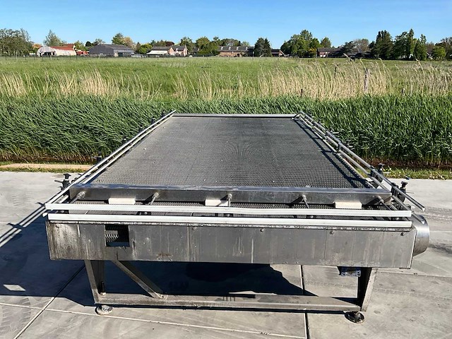 Roestvrijstalen modulaire bandtransportband - afbeelding 5 van  7