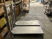 Roestvrijstalen perrontrolley (x2) - afbeelding 1 van  1