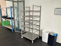 Roestvrijstalen trolley - afbeelding 1 van  4