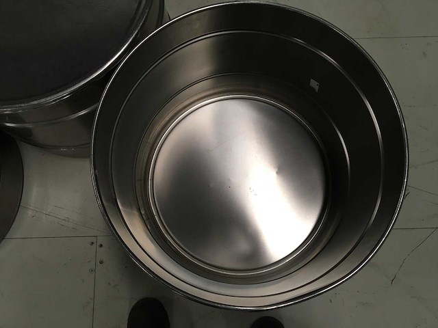 Roestvrijstalen trommels (3x) - afbeelding 3 van  3