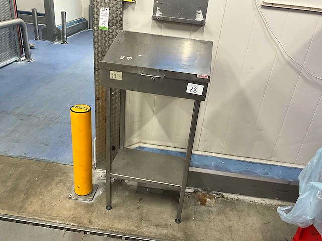 Roestvrijstalen werkstation - afbeelding 1 van  3