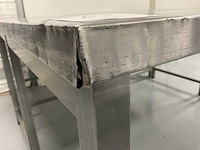 Roestvrijstalen werktafel (3x) - afbeelding 4 van  5