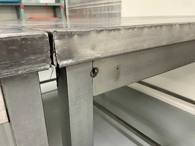 Roestvrijstalen werktafel (3x) - afbeelding 5 van  5