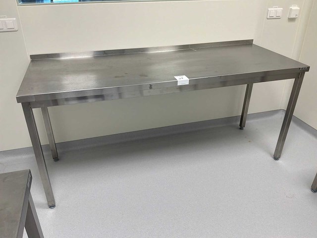 Roestvrijstalen werktafel (3x) - afbeelding 3 van  4
