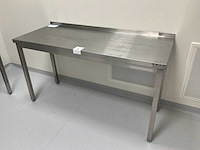 Roestvrijstalen werktafel (3x) - afbeelding 4 van  4