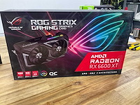 Rog amd rx 6600 xt videokaart - afbeelding 1 van  5