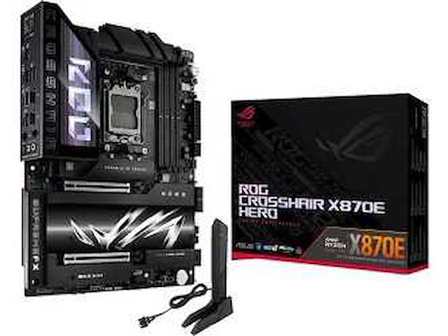 Rog crosshair x870e hero moederbord - afbeelding 7 van  7