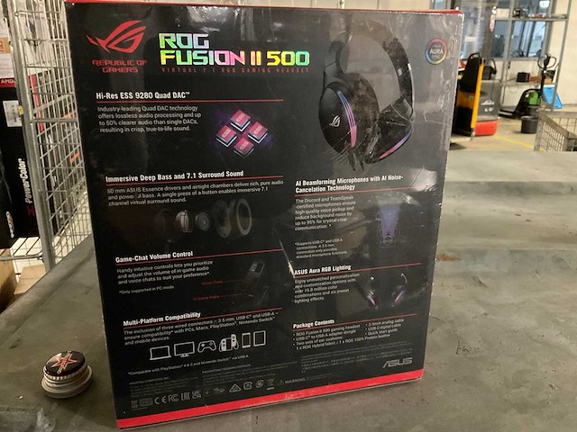Rog fusion ii 500 koptelefoon - afbeelding 2 van  4