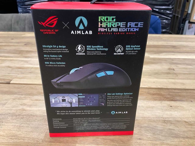 Rog harpe ace aim edition muis - afbeelding 2 van  2