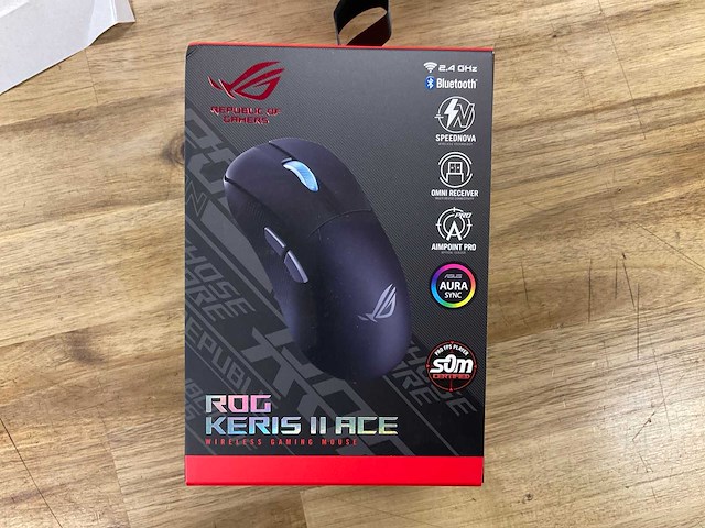 Rog keris ii ace draadloze muis - afbeelding 1 van  2