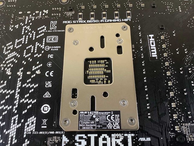 Rog strix 8650-a moederbord - afbeelding 5 van  7