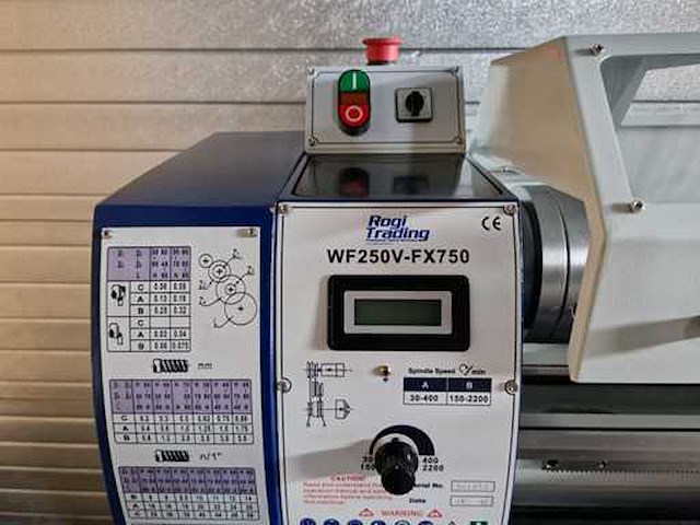 Rogi - 2021 - wf250v-fx750 - inverter draaibank - afbeelding 7 van  32