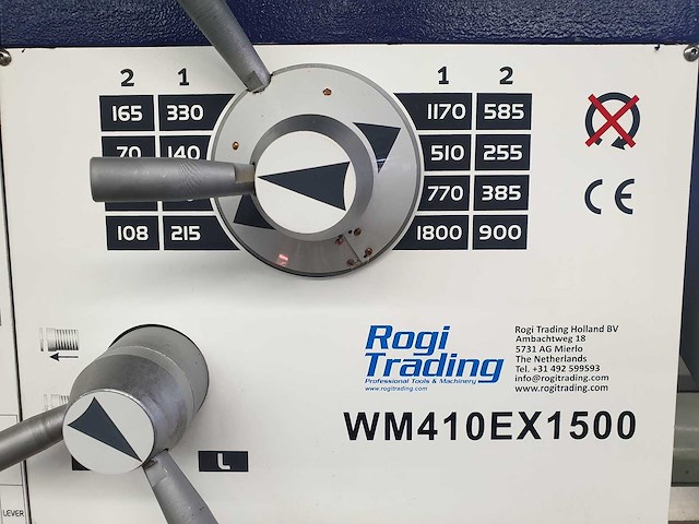 Rogi - 2021 - wm410ex1500 - centerdraaibank - afbeelding 8 van  22
