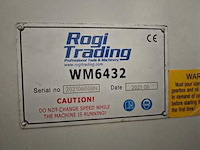 Rogi - 2021 - wm6432 - universele freesmachine met huronkop - afbeelding 20 van  20