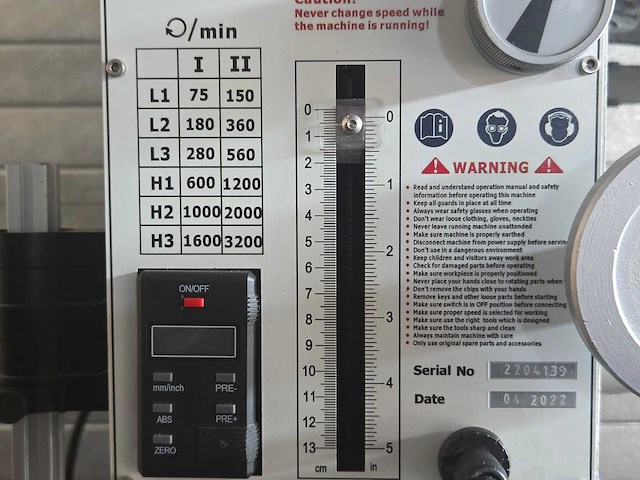 Rogi - 2022 - wmd45a - boorfreesmachine - afbeelding 18 van  23
