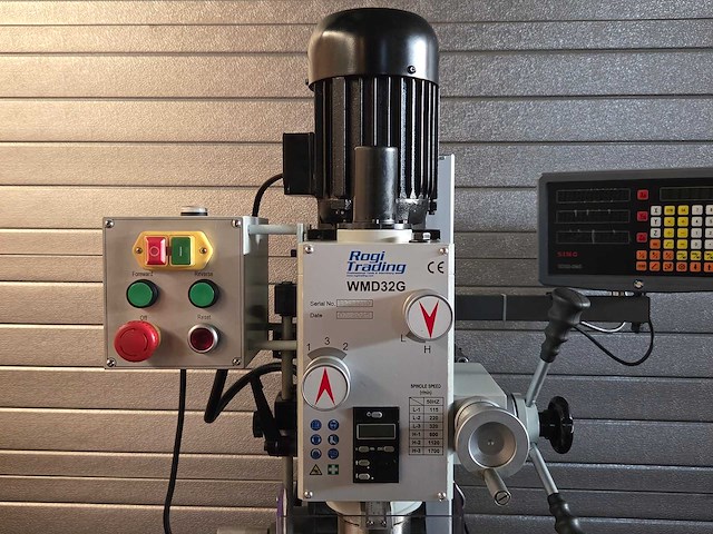 Rogi - 2025 - wmd32g - tandwiel boor-frees machine - afbeelding 8 van  35