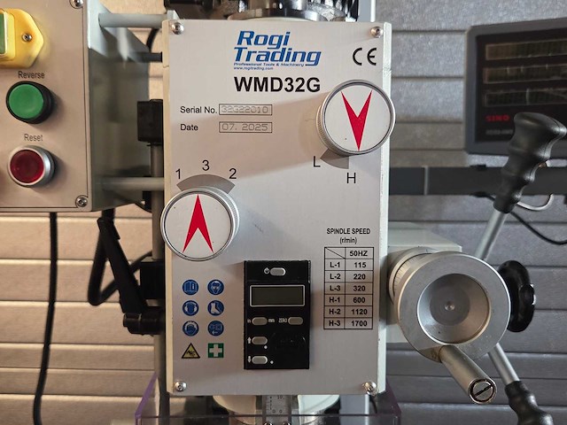 Rogi - 2025 - wmd32g - tandwiel boor-frees machine - afbeelding 9 van  35