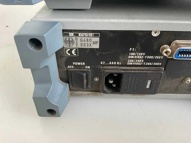 Rohde & schwarz rms piek voltmeter (2x) - afbeelding 5 van  5