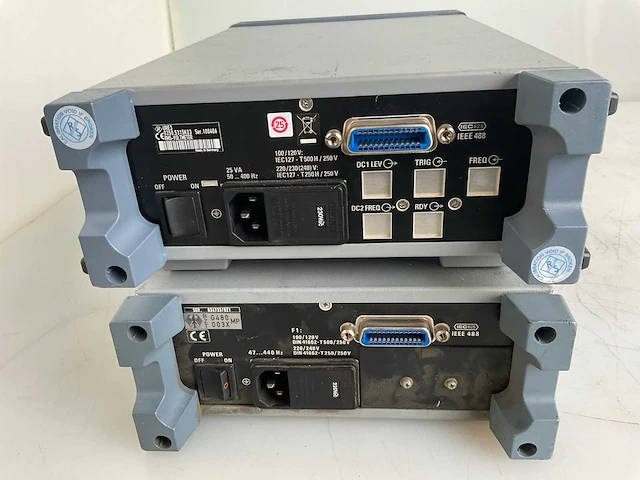 Rohde & schwarz rms piek voltmeter (2x) - afbeelding 3 van  5
