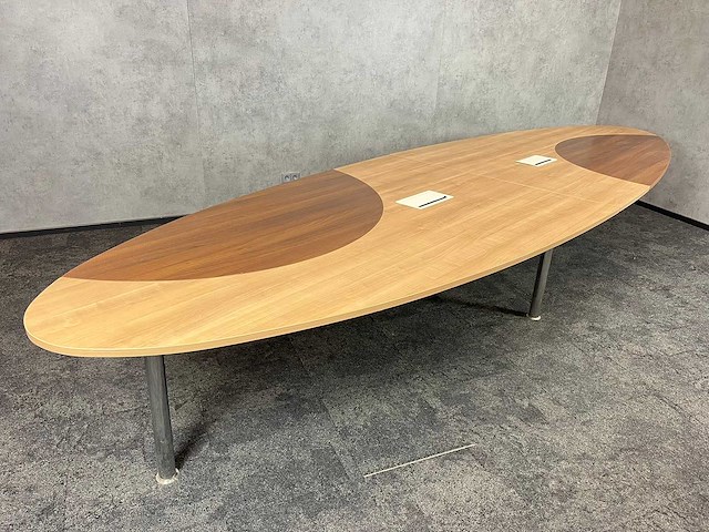 Rohde&grahl - ovale vergadertafel 480x145 - afbeelding 2 van  7