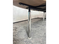 Rohde&grahl - ovale vergadertafel met wandkant 400x140 - afbeelding 7 van  10