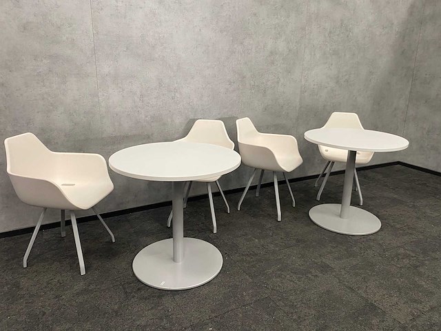 Rohde&grahl/ alma design - 4p kantine opstelling - afbeelding 1 van  12