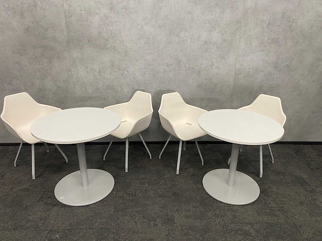 Rohde&grahl/ alma design - 4p kantine opstelling - afbeelding 9 van  12